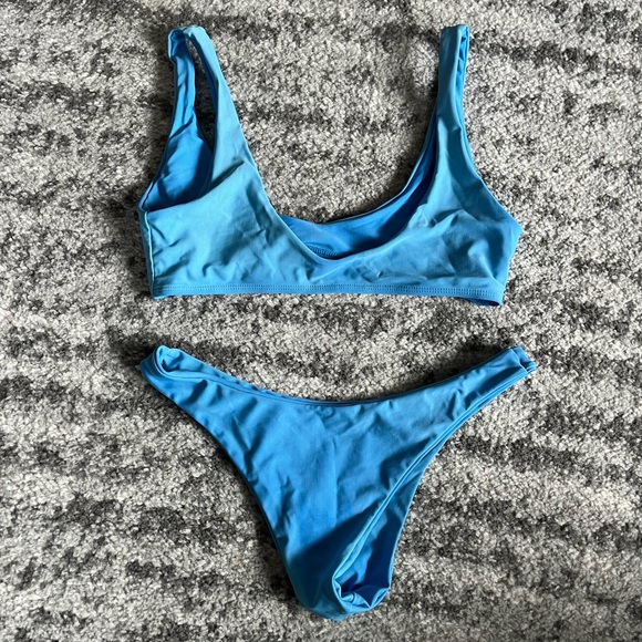Zaful Blue Bikini Set - Picture 2 of 2